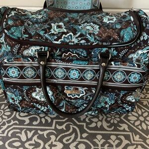 Vera Bradley Rolling Travel bag with Telescope Handle